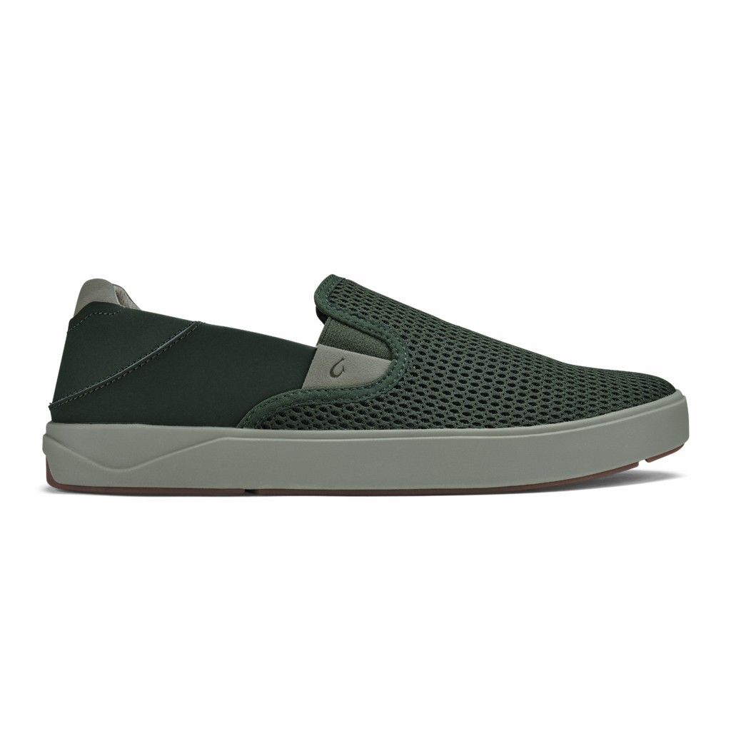 Zapatos Olukai Lae‘ahi - Zapatos Hombre Verdes 20701-643